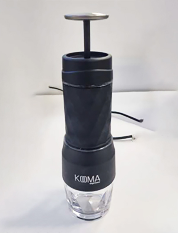 Cafetera portátil Kooma - bomba